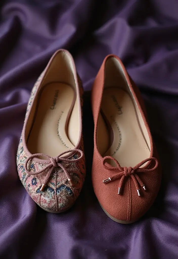 15 Must-Have Casual Ballet Flats for Every Stylish Woman (You Won't Believe #8!) - 13. Unique Texture Flats
