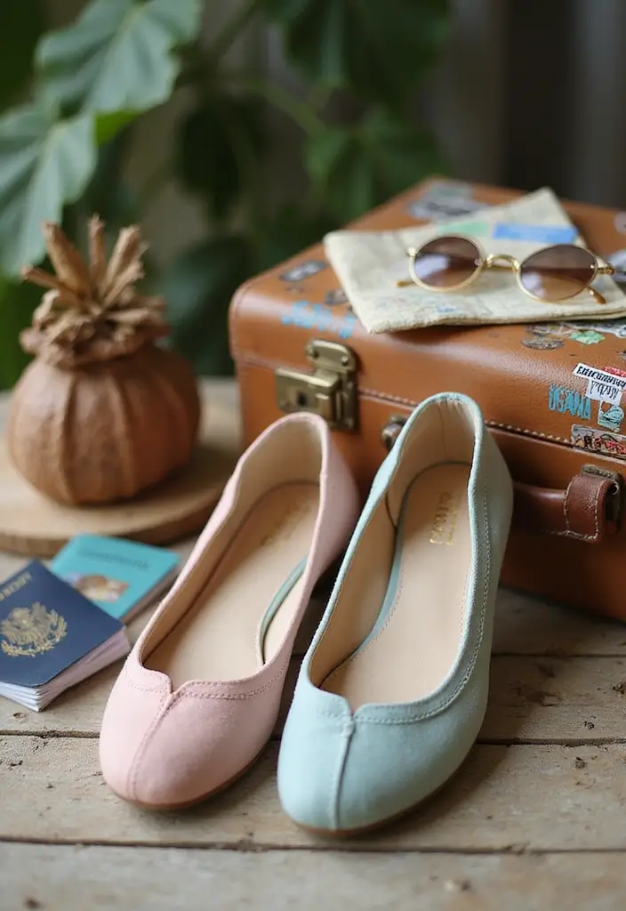 15 Must-Have Casual Ballet Flats for Every Stylish Woman (You Won't Believe #8!) - 14. Travel-Friendly Ballet Flats
