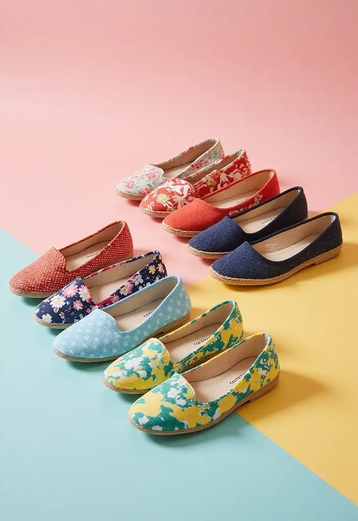 15 Must-Have Casual Ballet Flats for Every Stylish Woman (You Won't Believe #8!) - 2. Playful Printed Flats