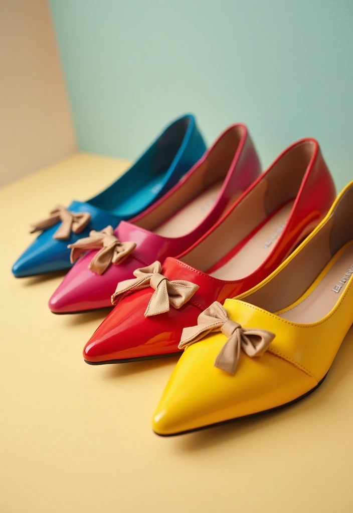 15 Must-Have Casual Ballet Flats for Every Stylish Woman (You Won't Believe #8!) - 5. Bold Statement Colors