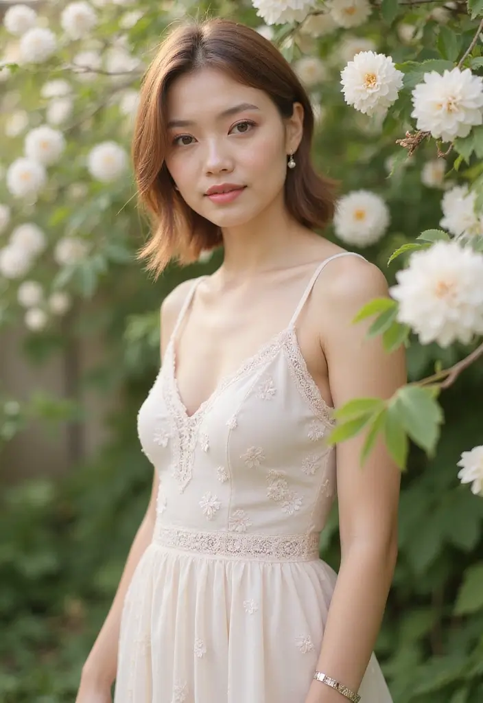 15 Stunning Casual Wedding Dresses That Will Make You Say 'I Do!' - 14. Charming Cami Dress