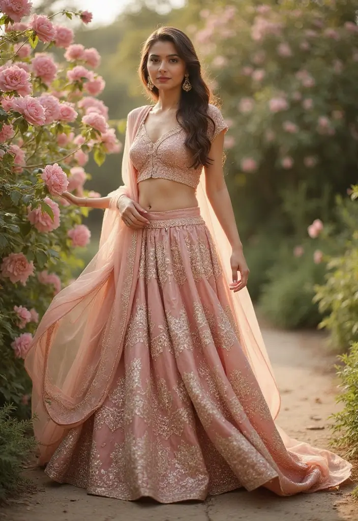 15 Stunning Indian Wedding Outfits for Brides That Will Make Heads Turn! - 9. Fusion Wear