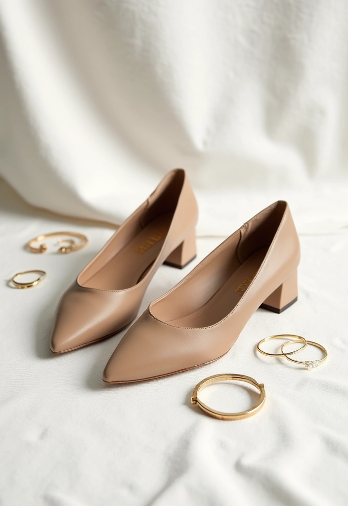 15 Stunning Wedding Footwear Ideas for Brides Who Love Flats (You Won't Believe #5!) - 13. Elegant Pointed Flats