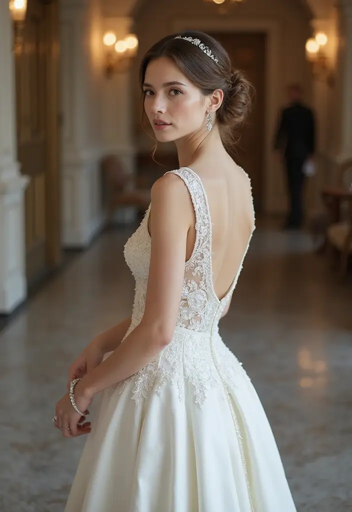 15 Stunning Wedding Hairstyles for Medium Hair That Will Leave Your Guests in Awe! - 2. Elegant Chignon