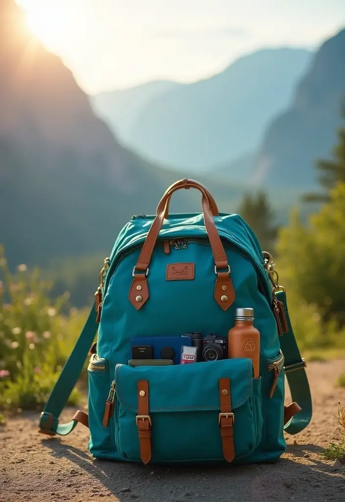 18 Essential Accessories for Women That’ll Make Your Adventures Unforgettable! - 1. Chic Travel Backpack