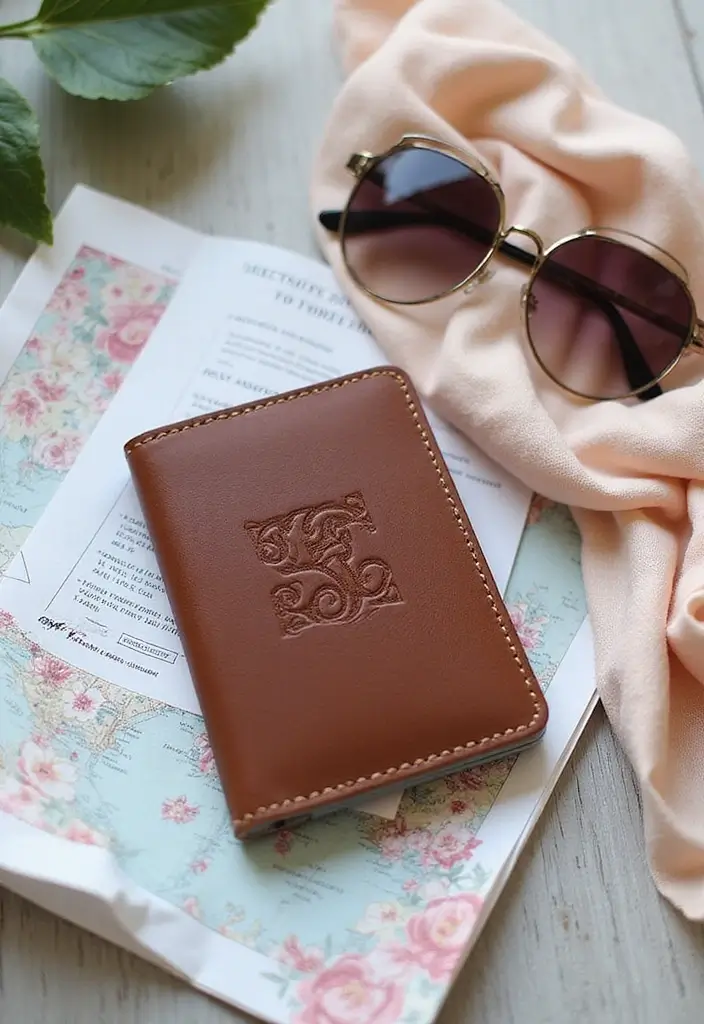 18 Essential Accessories for Women That’ll Make Your Adventures Unforgettable! - 12. Personalized Passport Holder