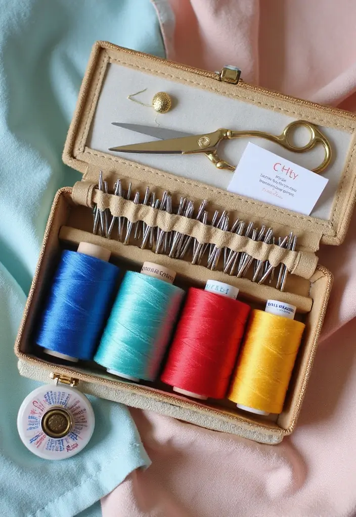 18 Essential Accessories for Women That’ll Make Your Adventures Unforgettable! - 14. Travel Sewing Kit