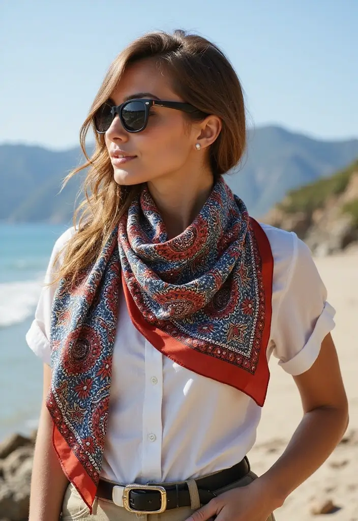18 Essential Accessories for Women That’ll Make Your Adventures Unforgettable! - 2. Multifunctional Scarf