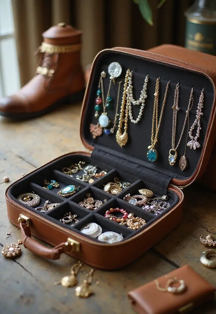 18 Essential Accessories for Women That’ll Make Your Adventures Unforgettable! - 4. Travel Jewelry Organizer