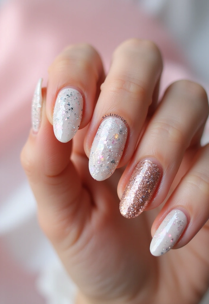 20 Stunning Gel Nail Designs That'll Make You the Envy of All Your Friends! - 4. Glitter Galore