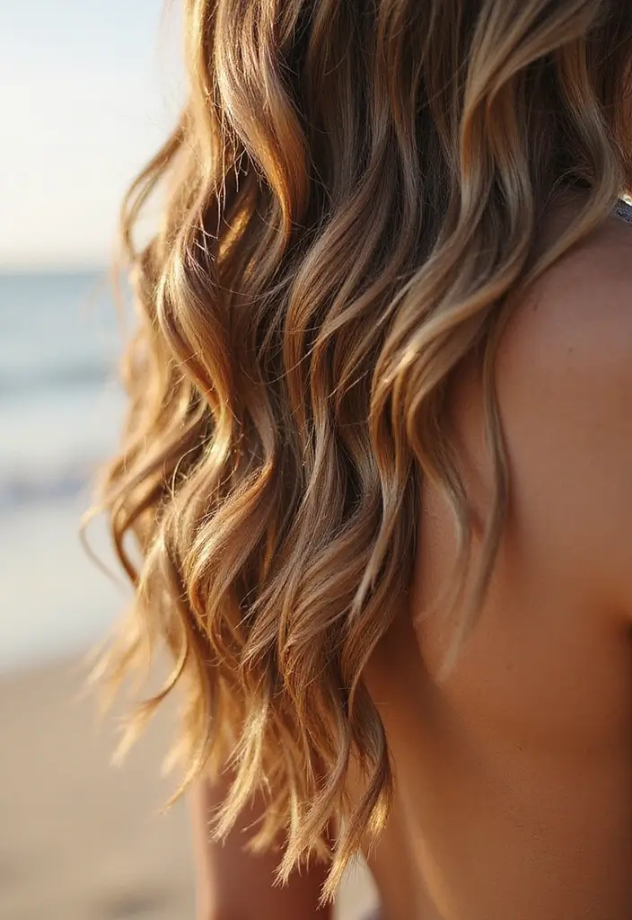 20 Stunning Hairstyles for Shoulder Length Hair That'll Turn Heads! - 1. Effortless Beach Waves