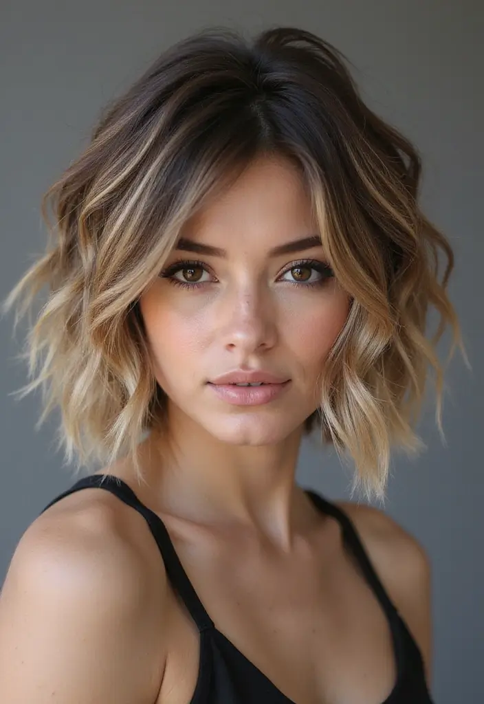 20 Stunning Hairstyles for Shoulder Length Hair That'll Turn Heads! - 16. Edgy Shag Cut
