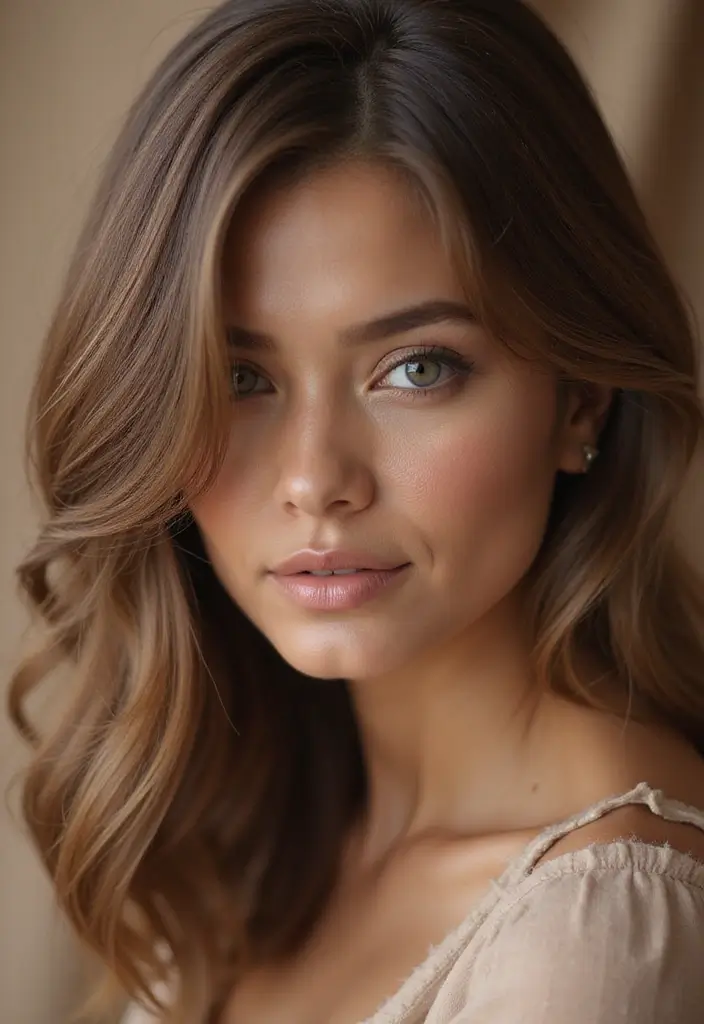 20 Stunning Hairstyles for Shoulder Length Hair That'll Turn Heads! - 5. Classic Straight Hair