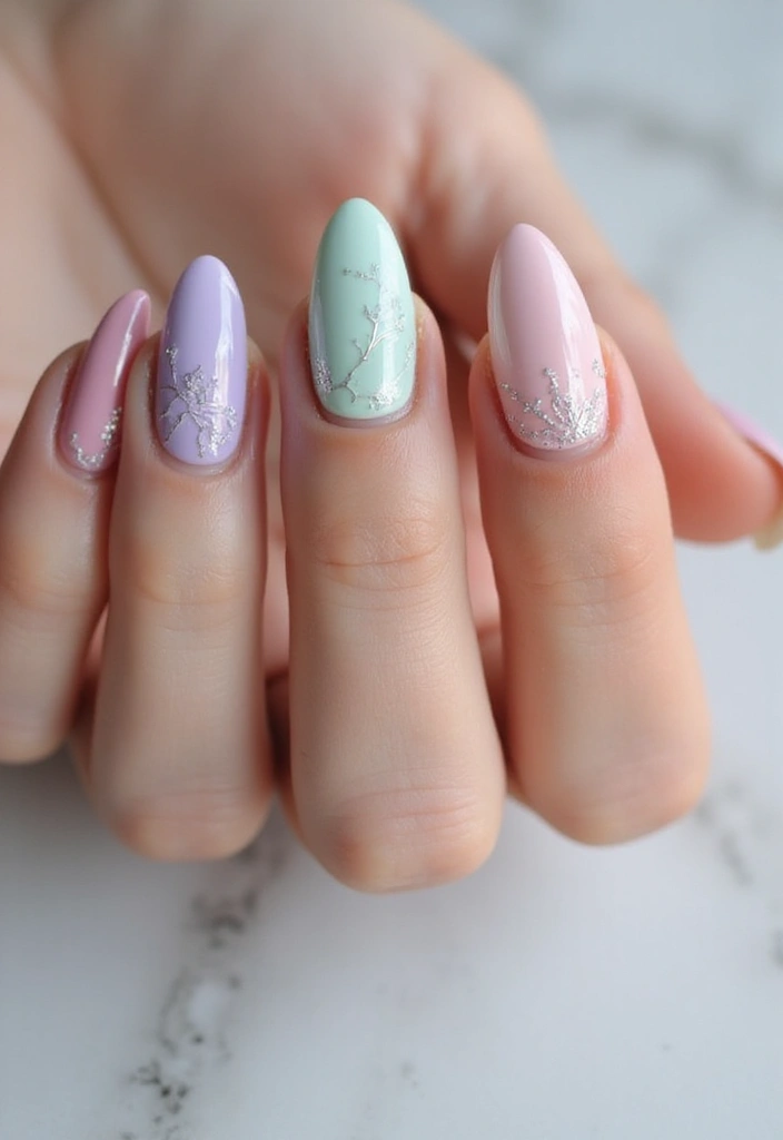 20 Stunning Nail Shapes You Need to Try This Season (Wait Until You See #5!) - 12. Pearlescent Nails