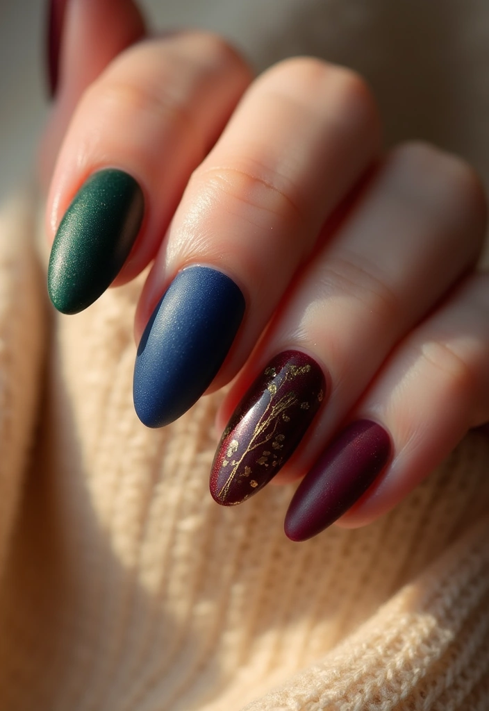 20 Stunning Simple Nail Designs in Acrylic That Will Steal Your Heart! - 8. Textured Matte Finish