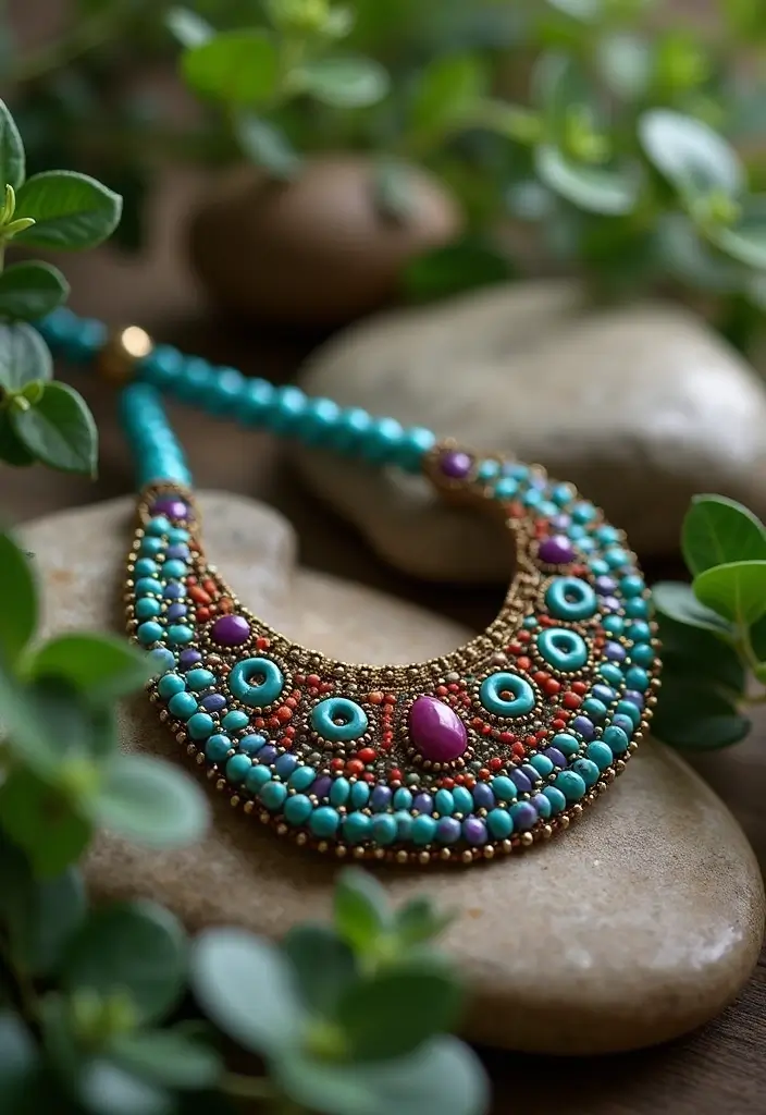 20 Stunning Wedding Jewelry Ideas Every Bride Will Adore (Wait Until You See #12!) - 12. Bohemian Beaded Necklaces
