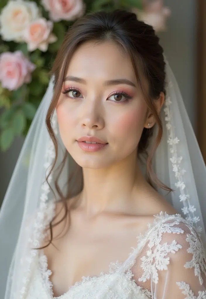 20 Stunning Wedding Makeup Looks for Brown Eyes That Will Leave You Breathless! - 17. Soft Ombre Eyes