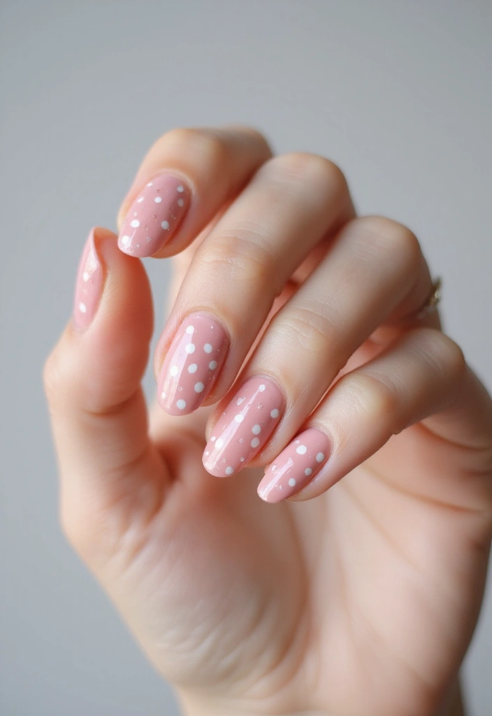 25 Nail Art Designs That Will Make You the Center of Attention (You Won't Believe #12!) - 15. Vintage Polka Dots