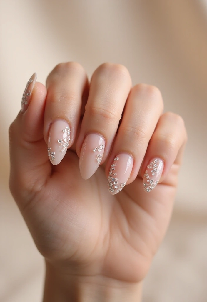 25 Nail Art Designs That Will Make You the Center of Attention (You Won't Believe #12!) - 20. Crystal Nails