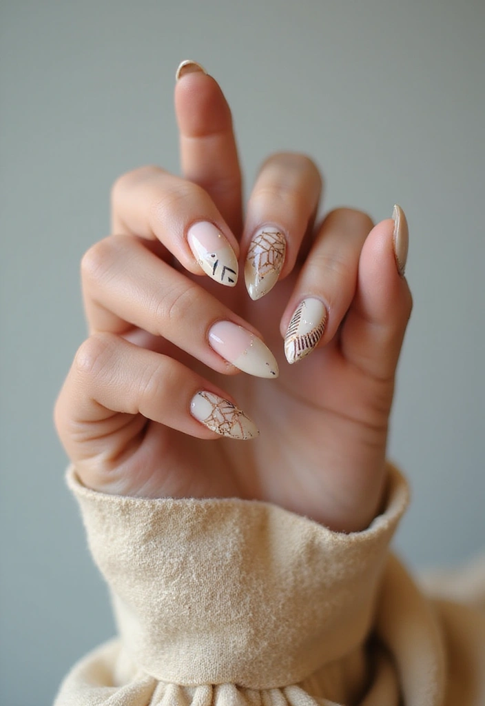 25 Nail Art Designs That Will Make You the Center of Attention (You Won't Believe #12!) - 9. Negative Space Nails