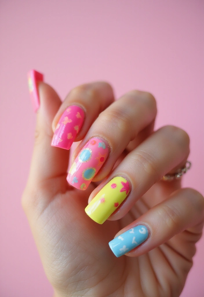 Unlock Your Perfect Manicure: The Ultimate Nail Shape Chart You Didn't Know You Needed! - 6. The Fun Flare