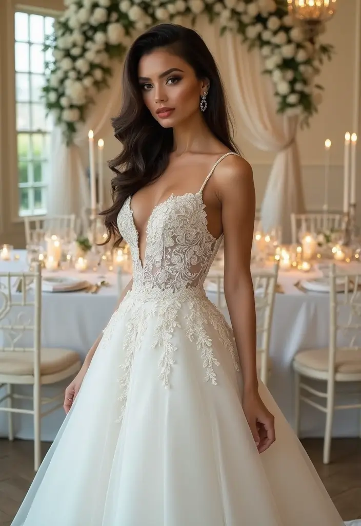 12 Stunning Wedding Makeup Ideas That'll Make You the Center of Attention! - 2. Glamorous Hollywood Waves