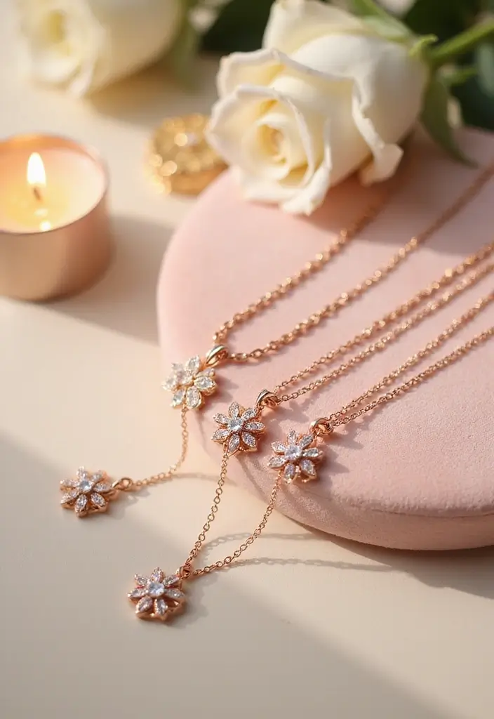 14 Stunning Rose Gold Jewelry Pieces You Absolutely Need in Your Collection (Don’t Miss #4!) - 1. Dainty Rose Gold Necklaces
