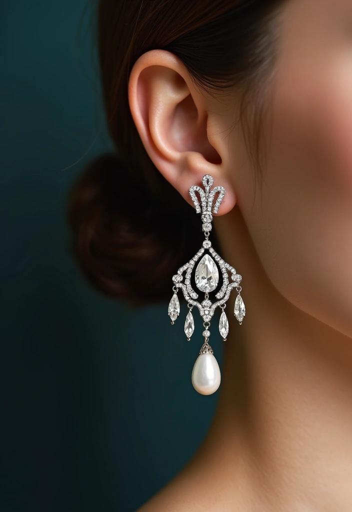 15 Must-Have Women Party Wear Jewellery Pieces That Will Steal the Show! - 2. Elegant Chandelier Earrings