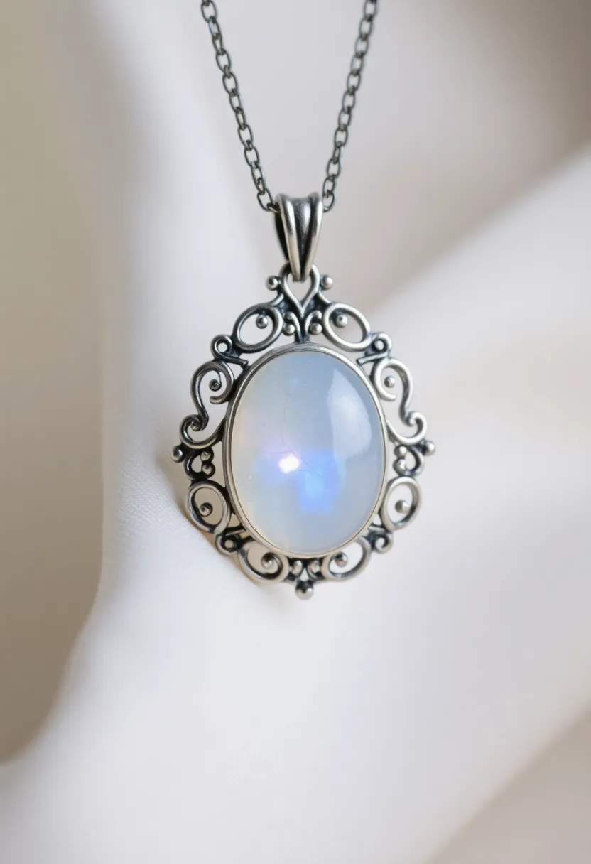 15 Stunning Antique Jewellery Designs That Will Leave You Breathless! - 10. Ethereal Moonstone Magic