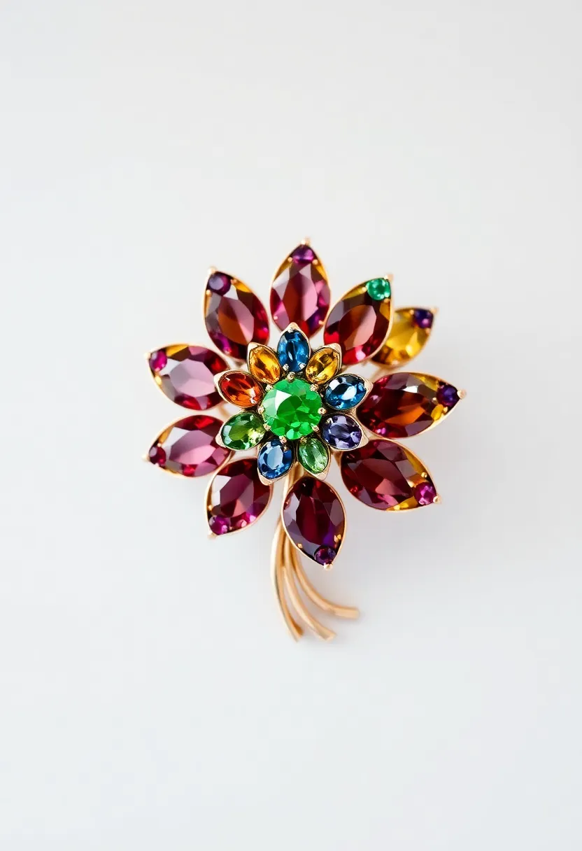 15 Stunning Antique Jewellery Designs That Will Leave You Breathless! - 11. Nature-Inspired Floral Designs