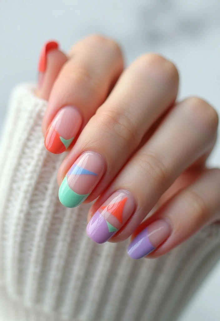 15 Stunning Short Nail Designs That Will Make You Want to Ditch Long Nails Forever! - 7. Classic French Twist