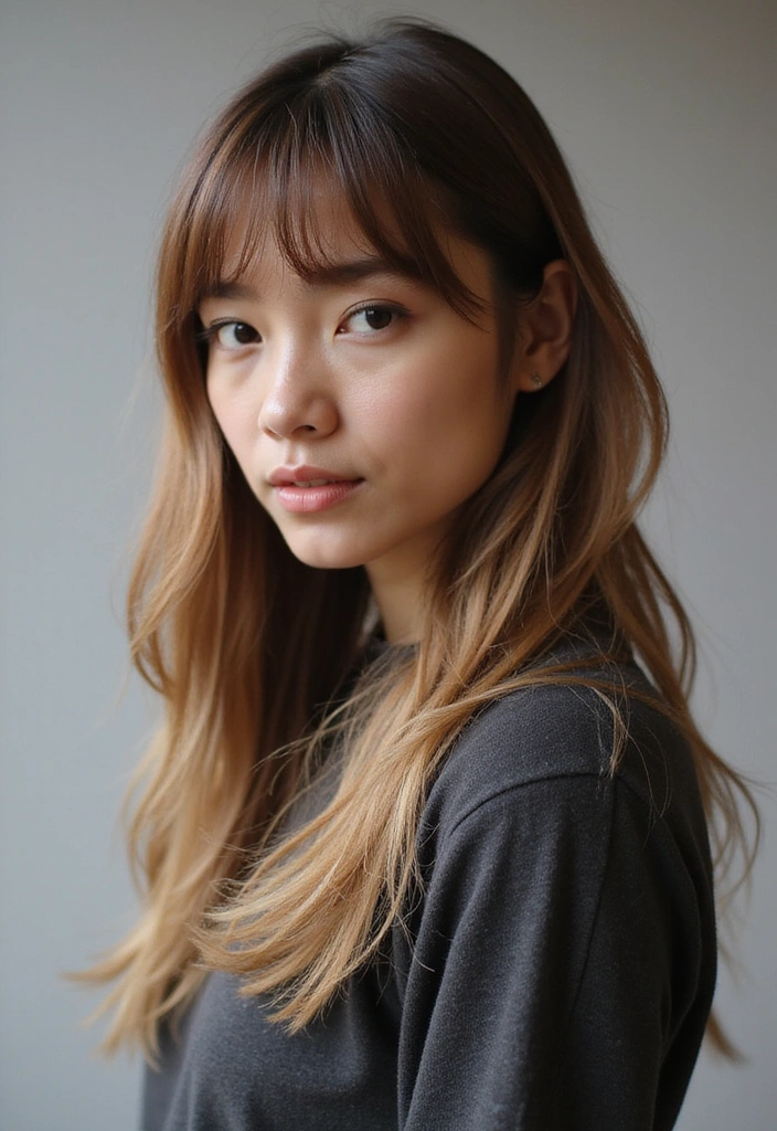 18 Adorable Hairstyles for Shoulder Length Hair You Can Master in Minutes! - 12. Polished Straight Hair