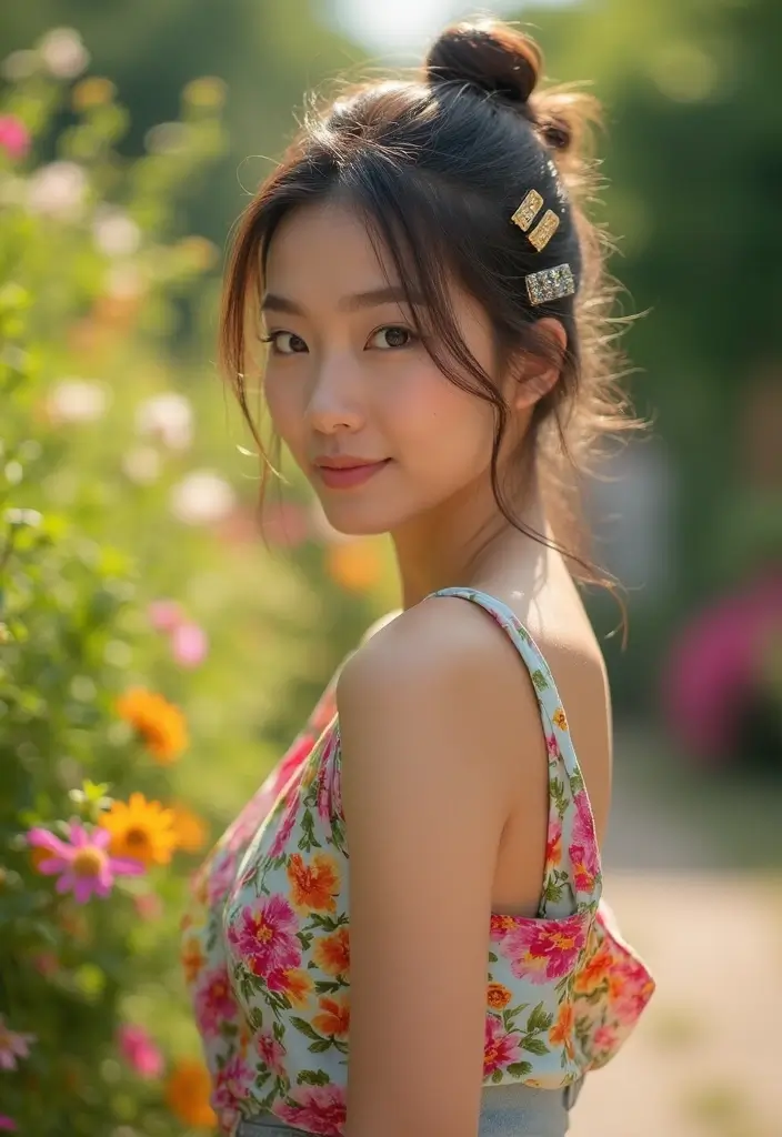 18 Adorable Hairstyles for Shoulder Length Hair You Can Master in Minutes! - 17. Quick Side Twist with Clips