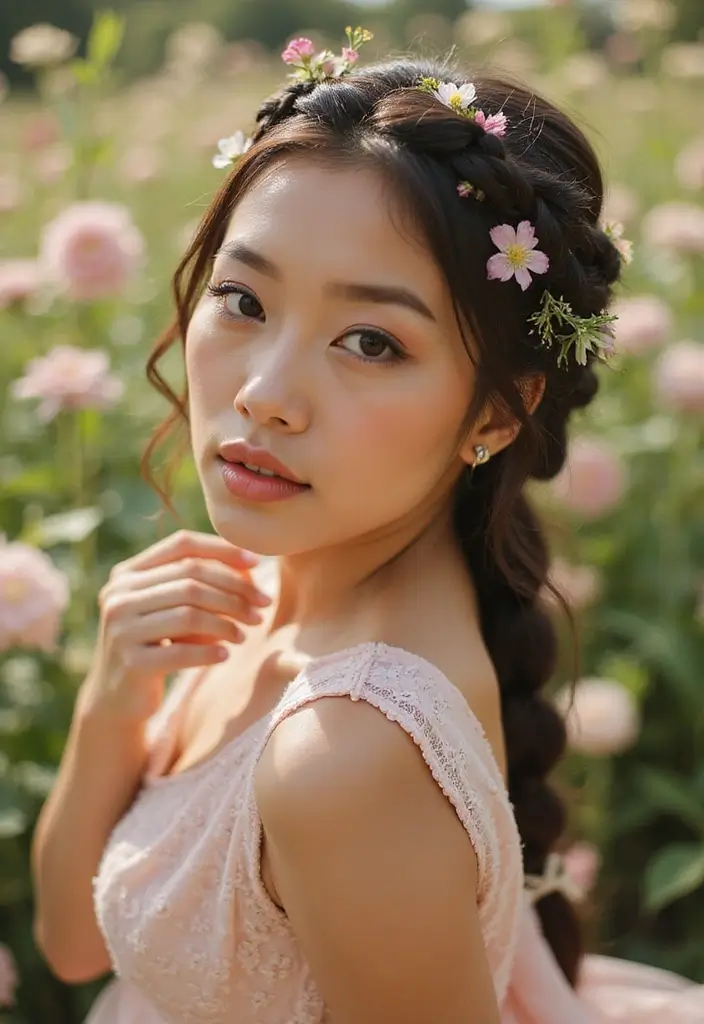 18 Adorable Hairstyles for Shoulder Length Hair You Can Master in Minutes! - 4. Twisted Crown Braid