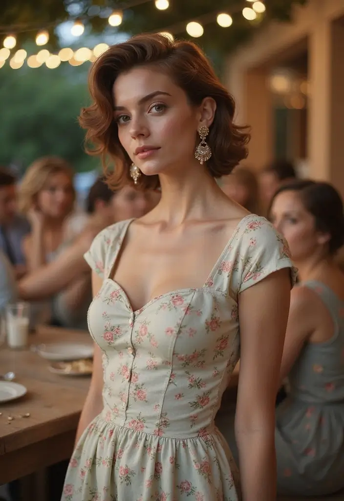 18 Adorable Hairstyles for Shoulder Length Hair You Can Master in Minutes! - 8. The Glamorous Retro Roll