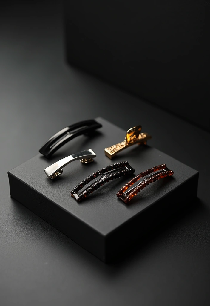 18 Stunning Hair Accessories for Women That Add an Aesthetic Touch to Any Outfit! - 12. Minimalist Hair Clips