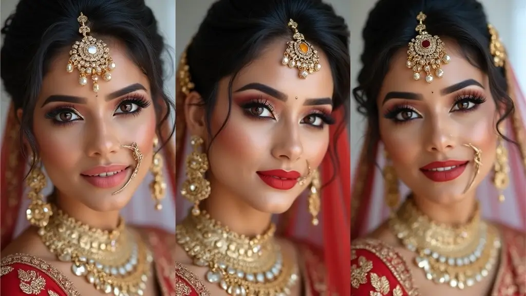 18 Stunning Indian Bridal Makeup Looks That&#039;ll Leave You Breathless! - Gleam Gather