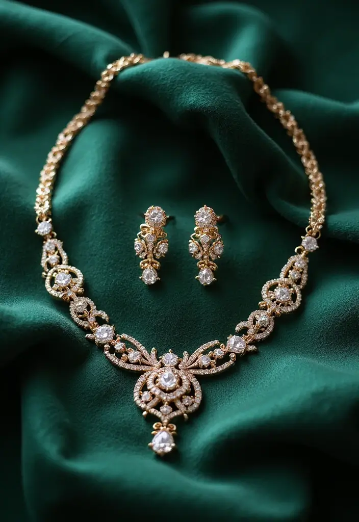 18 Stunning South Indian Bridal Jewellery Aesthetics That Will Leave You Breathless! - 11. The Charm of Necklace Sets