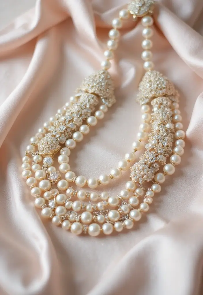 18 Stunning South Indian Bridal Jewellery Aesthetics That Will Leave You Breathless! - 16. The Essence of Pearl Accents