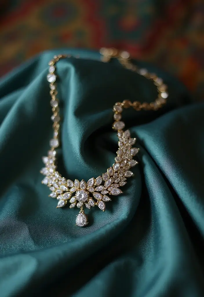 18 Stunning South Indian Bridal Jewellery Aesthetics That Will Leave You Breathless! - 7. The Intricacy of Polki Diamonds