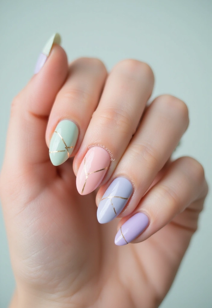 20 Classy Winter Nail Art Designs That Will Make You Stand Out This Season! - 13. Negative Space Elegance