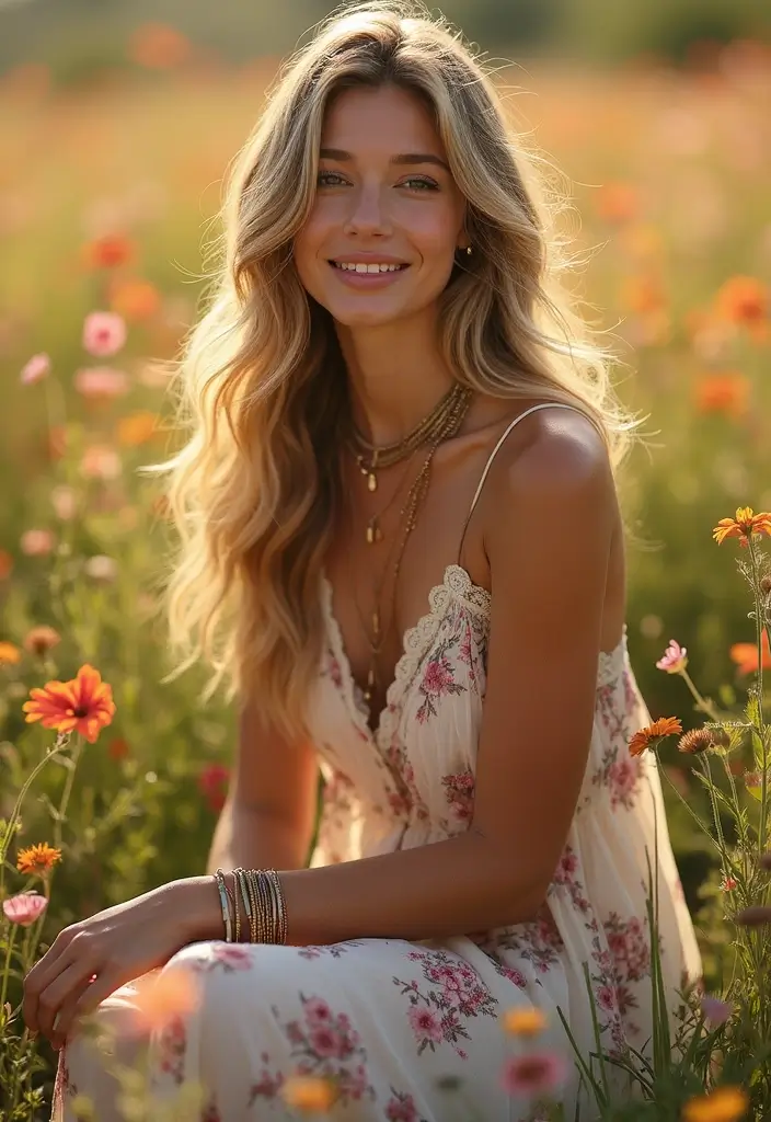 20 Long Flowy Dress Looks That'll Make Your Summer Slay - 1. Bohemian Dream