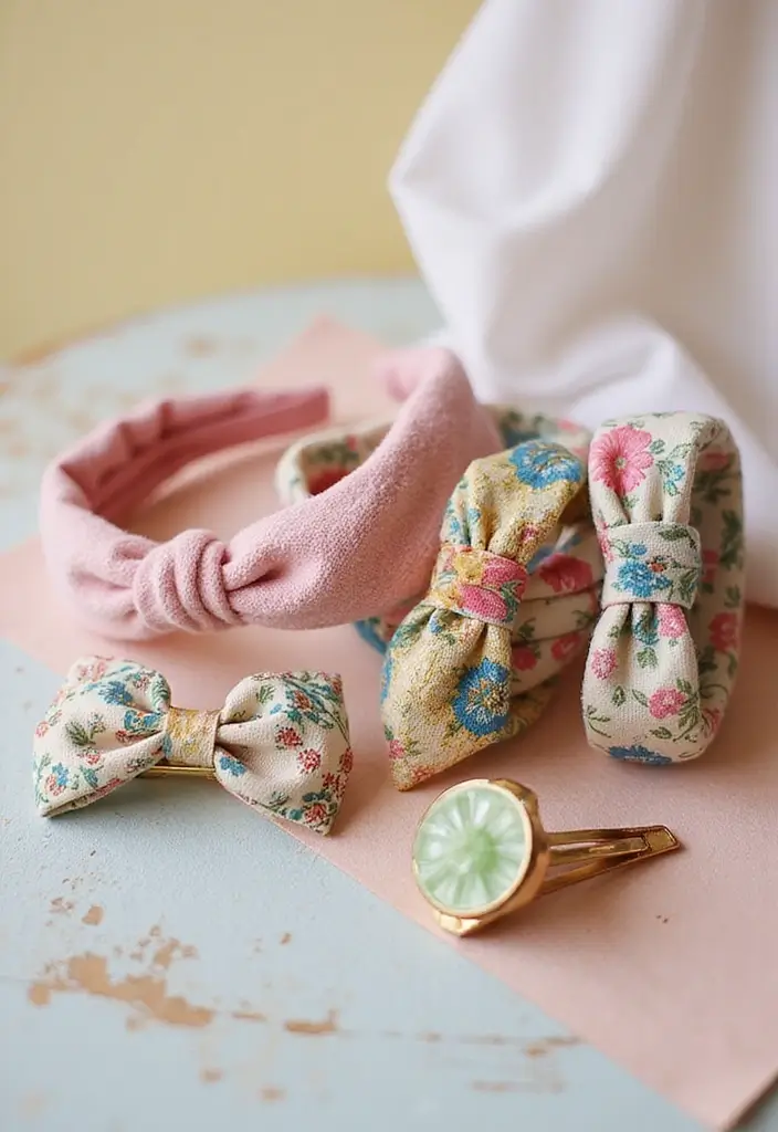 20 Must-Have Hair Accessories for Women That Will Elevate Your Style Instantly! - 12. Retro Hair Accessories