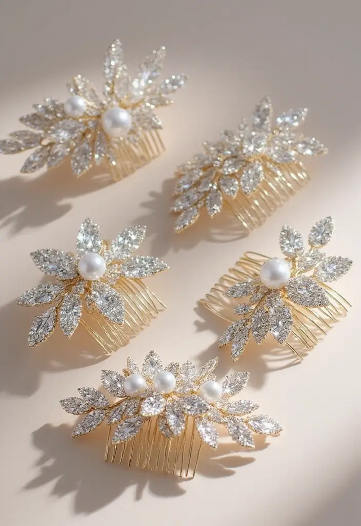 20 Must-Have Hair Accessories for Women That Will Elevate Your Style Instantly! - 13. Crystal-Embellished Accessories