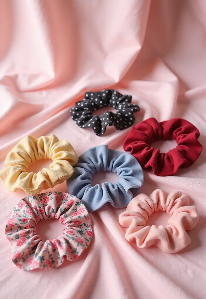 20 Must-Have Hair Accessories for Women That Will Elevate Your Style Instantly! - 3. Scrunchies in All Colors
