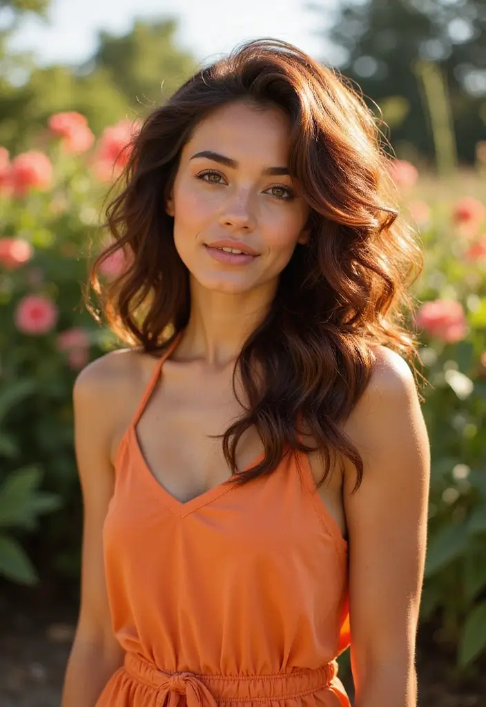 20 Stunning Brunette Hair Colors with Highlights You Must Try This Season! - 16. Bright Copper Highlights