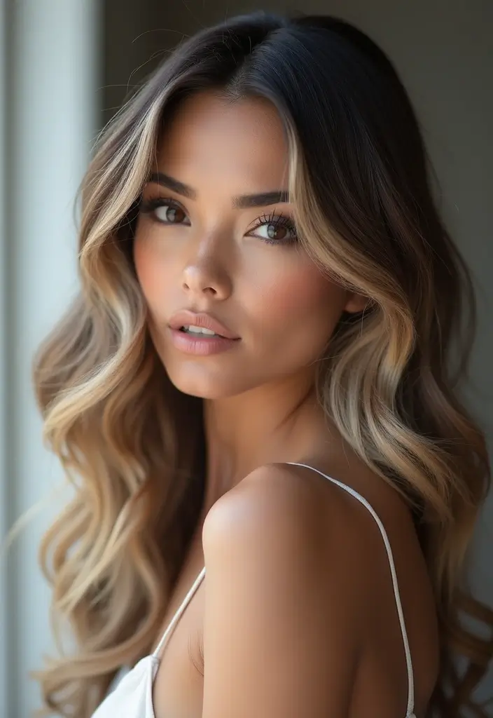 20 Stunning Brunette Hair Colors with Highlights You Must Try This Season! - 2. Ashy Blonde Highlights