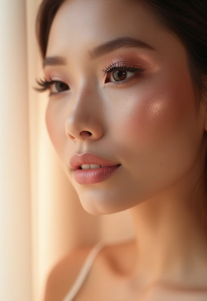 20 Stunning Indian Bridal Makeup Looks That Will Leave You Breathless (You Won't Believe #5!) - 10. Radiant with Rose Gold