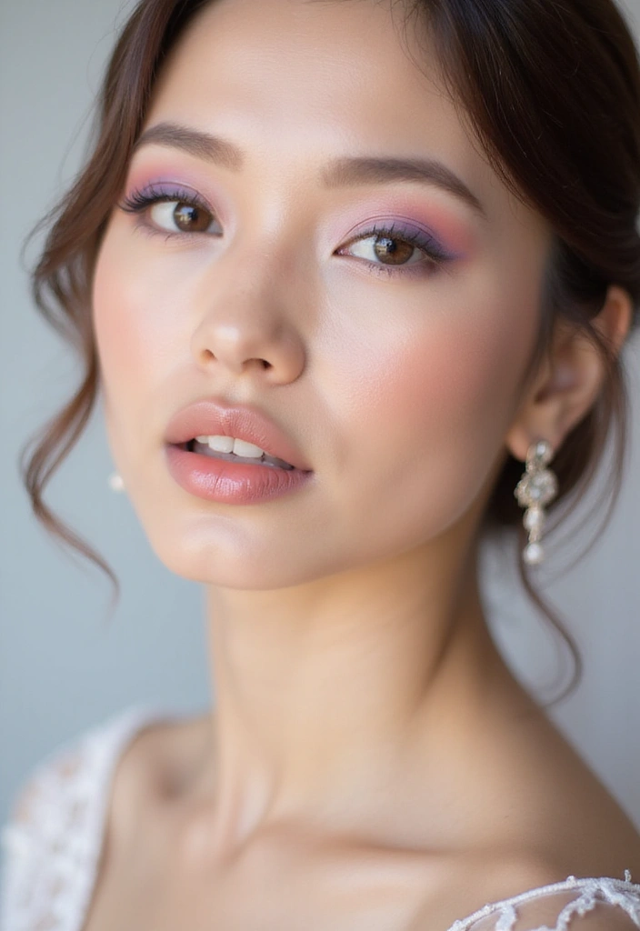 20 Stunning Indian Bridal Makeup Looks That Will Leave You Breathless (You Won't Believe #5!) - 13. Soft and Sweet Natural Shades