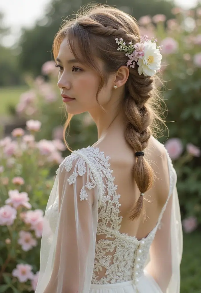 20 Stunning Indian Wedding Hairstyles Every Bride Must Try (You'll Love #3!) - 2. Braided Beauty